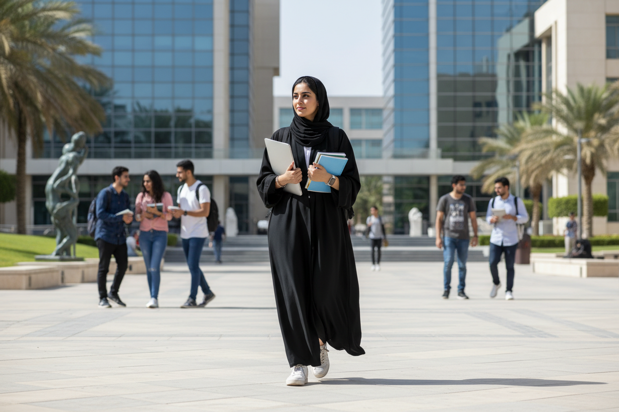 UAE university student